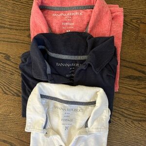 Banana Republic men’s polo shirts (3)